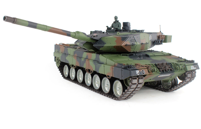 3889-1 Metal tank rc main battle tank 2.4g 1/16